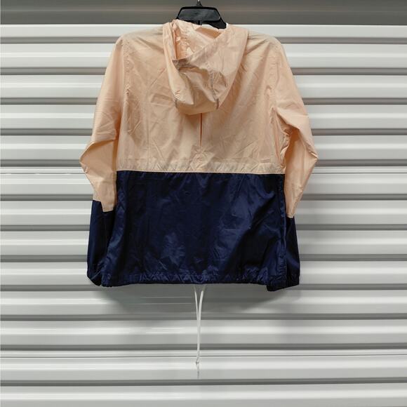 Columbia Womens Medium Flash Forward Windbreaker Jacket Colorblock Hooded Zip - Picture 6 of 13